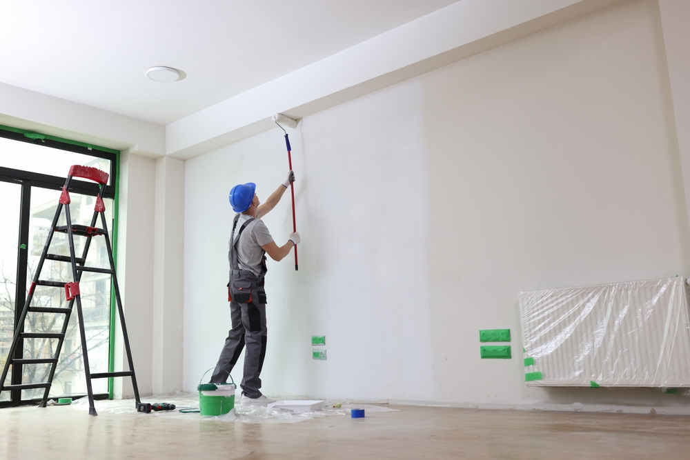 Dit is het resultaat van scanbehang laten aanbrengen in je nieuwbouwwoning in Arnhem.